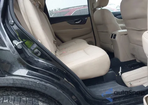 2017 Nissan Rogue Sv z USA, uszkodzony, nr VIN KNMAT2MVXHP577389